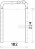 VAN WEZEL 82006375 Heat Exchanger, interior heating